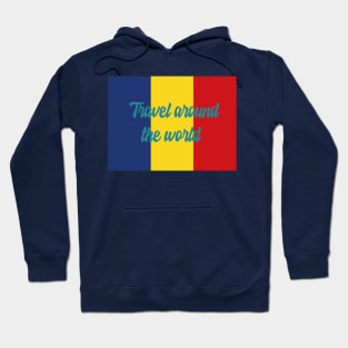 Travel Around the World - Romania Hoodie